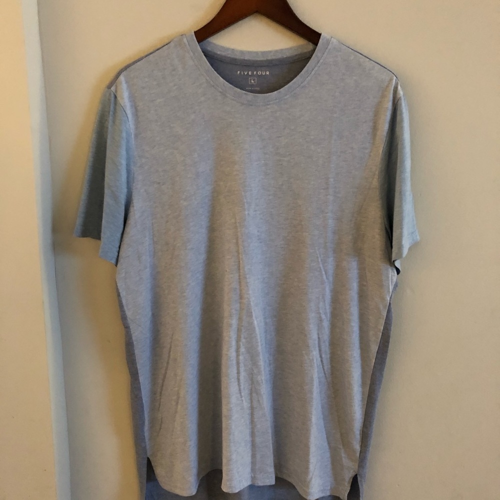 Five Four light blue L two-tone t-shirt